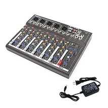 4/7 Channel Professional Powered Mixer Power Mixing Live Studio Audio Sound Dj-M - £93.63 GBP