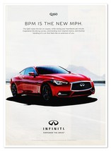 Print Ad Infiniti Q60 BPM is the New MPH 2016 Magazine Advertisement - $9.70