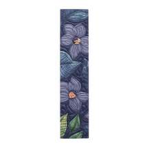 Floral Embroidery Blue: Denim-Inspired, Artisan-Crafted Flower Design - ... - $64.83+