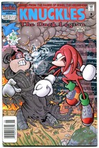 Knuckles #3 1997- Archie Comics- Sega- Echidna Sonic VF- - $22.70