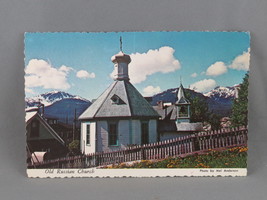 Vintage Postcaerd - Russian Orthodox Curch Juneau Alaska - Alaska Joe - £11.21 GBP