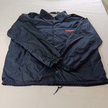 Auburn Sport SOUTHEAST LOGISTICS Men's Blue Snap Button Windbreaker Jacket Sz XL image 9