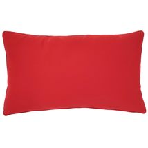 Sunbrella Jockey Red Outdoor Pillow 12x19 - £37.33 GBP