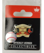 NY YANKEES BOSTON RED SOX PIN SPORTS GREATEST RIVALRY MLB BASEBALL - $18.48