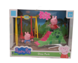 Peppa Pig Dino Park w/ George Dinosaur Slide Swing Playground Jazwares -... - $20.76
