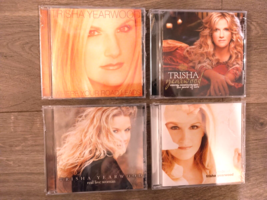(4) Trisha Yearwood CD&#39;s - SEALED Heaven Heartache, inside out, Where Your Road - £21.73 GBP