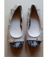 Cole Haan Skin Toe Cap Ballet Flats Women Size 5B NEW W/O BOX - $912.96 MXN