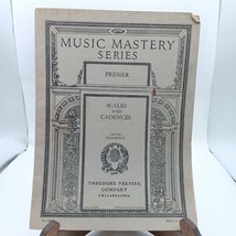 Theodore Presser Company Vintage Music Mastery Series Scales &amp; Cadences ... - £11.91 GBP