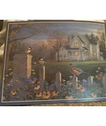Boys Town 2024 Desk Calendar and Art by Sam Timm Chickadees Flowers Fenc... - $9.56 CAD