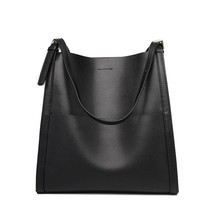 Women Casual Tote Handbag Soft Split Leather High Quality Lady Shoulder Bag Fash - £97.51 GBP