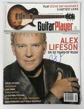 Alex Lifeson Signed Autographed Complete &quot;Guitar Player&quot; Magazine - £159.86 GBP