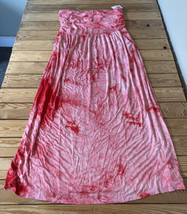 Belle Beach Kim Gravel NWOT Women’s Knit Cover up Tube dress size 1XP Coral BB - £19.53 GBP