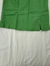 Chadwick’s Collection Women’s 10 Green Cotton Linen Blend Pull-On Pencil Skirt image 6