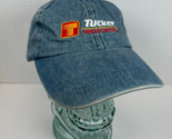 Cobra Tucker Energy Services TES Strapback Baseball Cap Hat, Blue Denim ... - $19.75