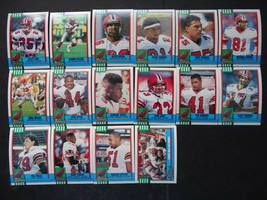 1990 Topps Atlanta Falcons Team Set of 16 Football Cards - £7.96 GBP