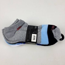 Quicksilver Low Cut Socks 5 Pair Men 6-12 Black Multicolor Ankle Logo Su... - $17.80