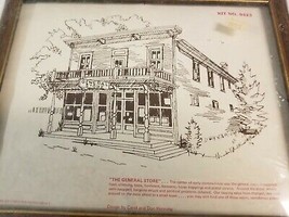 Paragon Needlecraft &quot;The General Store&quot; Needlework Kit Includes Frame 0423 New - £11.96 GBP