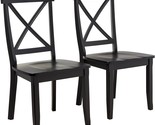 Black, 18-4/5&quot; W, 22-1/4&quot; D, And 38-3/8&quot; H Homestyles Blair Dining Chair... - $206.93