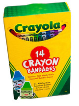 Crayola 14 Crayon Bandages-Sterile With No Latex - Kids-New-SHIPS N 24 H... - £6.89 GBP