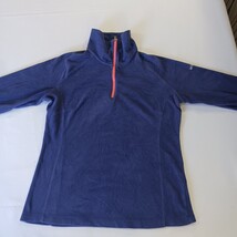 Columbia AL6389 Women's L Purple 1/4 Zip Pullover Glacial Fleece III Sweatshirt image 13