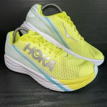 Hoka One U Rocket X Athletic Running Shoe Mens 9.5 / Womens 10.5 Yellow ... - $1,093.73 MXN