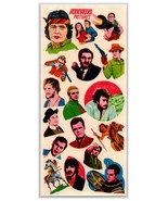 Vintage Transfer Pictures Lot of 5 Sheets Movie Stars Circus Dolls Animals - $470.27 MXN