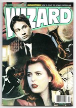 Wizard Magazine #52 VINTAGE 1995 X-Files Duchovny Anderson Cover - £11.66 GBP