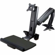 StarTech.com Wall Mount Workstation - Articulating Full Motion Standing Desk wit - £443.65 GBP