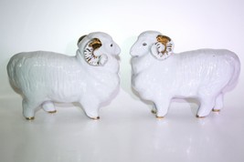 LFZ Lomonosov Imperial Porcelain Ram Sheep Goat Figurine USSR Soviet Excellent - £62.64 GBP