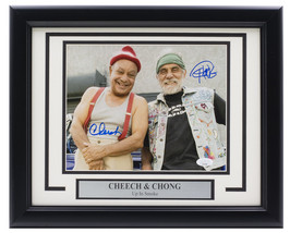 Cheech Und Chong Signiert Gerahmt 8x10 Up IN Rauch Foto JSA VV18281 Hologramm - £122.07 GBP