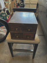 Macey Industrial Steel 4 Drawer Card Catalog Metal File Cabinet Box Heav... - $380.00