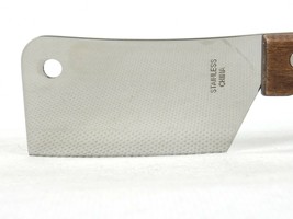 Chef Craft Chop Knife ~ Mini Cleaver, Camp Kitchen Cutting Utensil, Stainless - £7.00 GBP