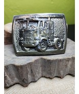 Freightliner COE Brass Belt Buckle by Lewis Buckles Chicago VTG USA For ... - $39.87