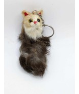 Furry Cat Keychain - $10.00
