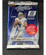 1 Pack 2017 Panini Absolute Football 8 Card Blaster Pack Mahomes Rookie ... - $32.66