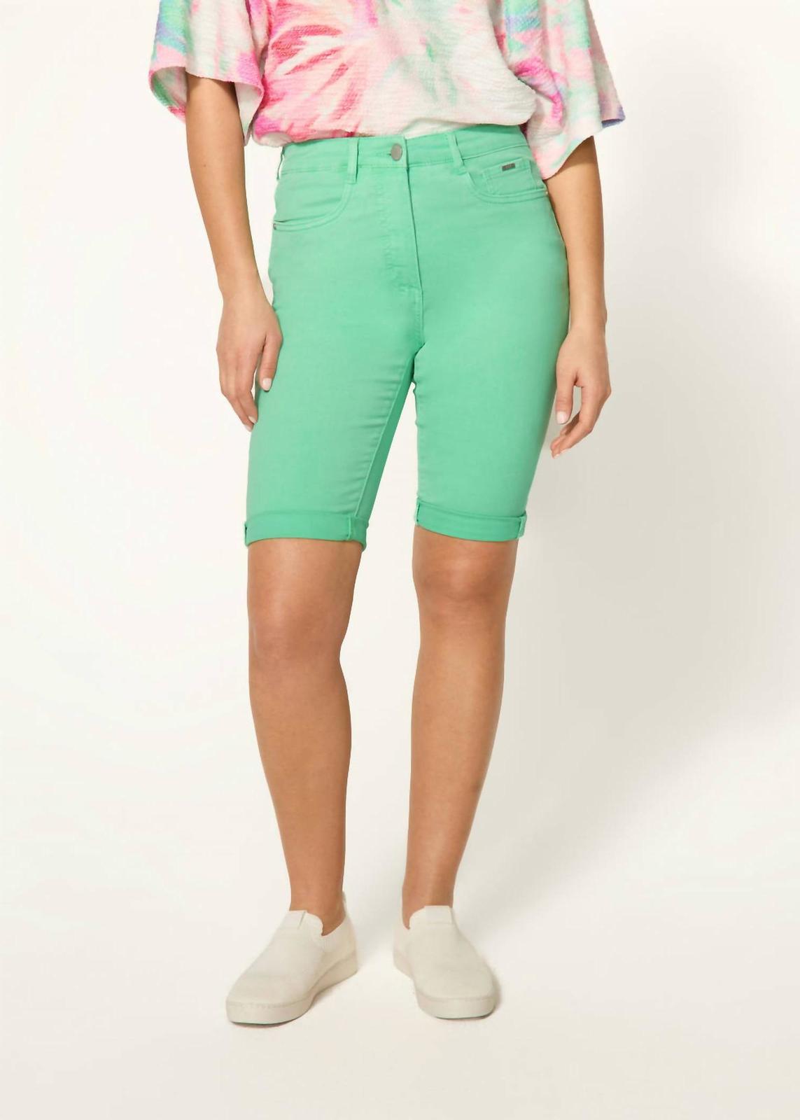 Fdj Suzanne Bermuda Short Patina - $76.00