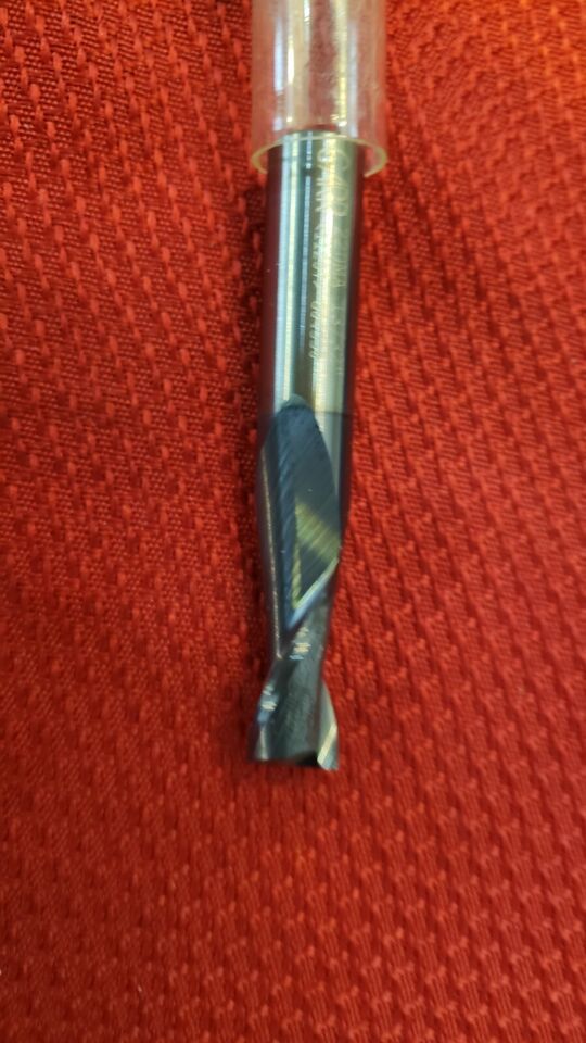 NEW GARR Carbide End Mill Square 2-Flute 13/32&quot; x 2-3/4&quot; OAL Center Cut ... - $37.99