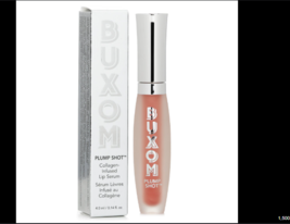 BUXOM  Plump shot collagen infused lip serum = flush color = Full Size - $21.75