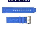 Genuine Citizen Promaster 22mm Blue 4-R012819F JR4068-01E  Rubber Watch ... - £55.91 GBP