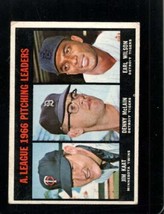 1967 Topps #235 Jim KAAT/DENNY MCLAIN/EARL Wilson Vg+ Al Pitching *X99005 - £2.69 GBP