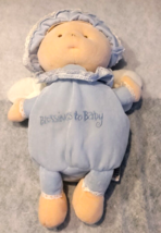 Baby Ty Blessings To Baby Angel Plush Blue 10  Size Shell 100% Tylux - $14.21