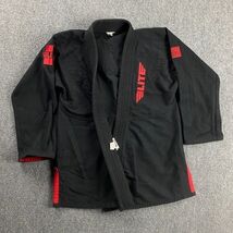 Elite Gi Adults C2 Black Martial Arts Uniform Top BBJ Polyester Blend - $26.59