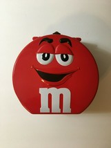 M&amp;M&#39;s &amp; Skittles Red Candy Character Metal Lunch Box Tin - $24.57 CAD