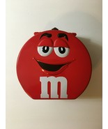 M&amp;M&#39;s &amp; Skittles Red Candy Character Metal Lunch Box Tin - $17.95