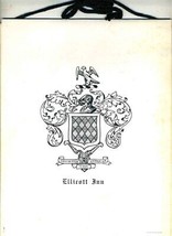 Ellicott Inn Menu The Natchez Garden Club Mississippi 1960&#39;s - £58.58 GBP