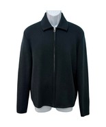 Rag &amp; Bone Navy Blue Melrose Merino Wool Full Zip Collar Sweater Jacket ... - $165.00