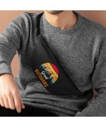 Retro Sunset Fanny Pack: Adjustable, Lightweight, &amp; Durable for Outdoor ... - £26.85 GBP