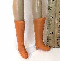 Vintage Barbie Francie Clone Dolls Tall Orange Boots  Hong Kong - £9.64 GBP