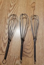 Lot of three Wire Whisks Kitchen - $10.73