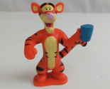 Vintage Disney Winnie The Pooh Tigger 3&quot; Collectible Mini Figure - $4.94